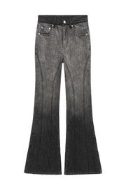 Gradient Bootcut Denim Jeans