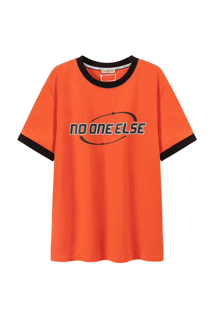 CHUU Noe Center Logo Color Loose Fit T-Shirt
