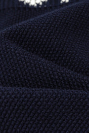 Logo Lettering Basic Knit Sweater