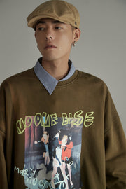 Noe Printed Sweatshirt