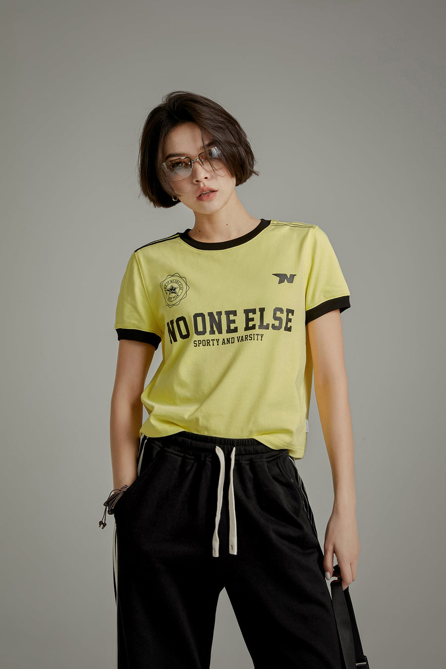 CHUU Sporty Colorblocked Short Sleeve T-Shirt