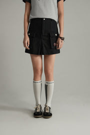 Cargo Pocket Mini Skirt