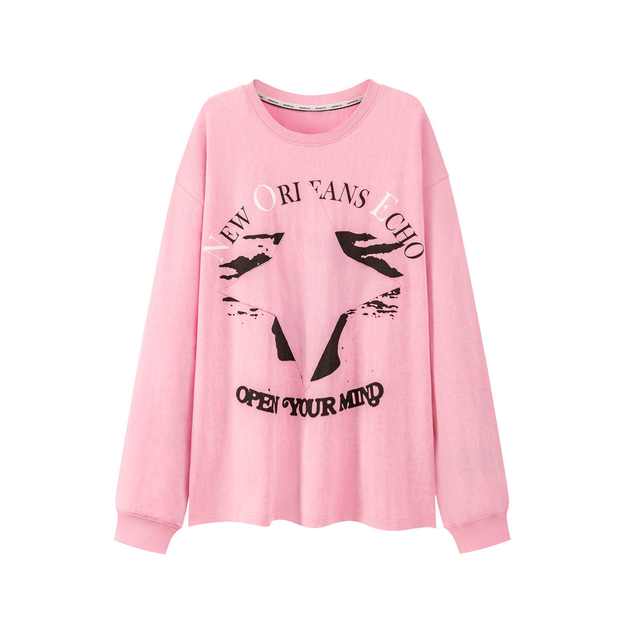 Open Your Mind Long Sleeves Top