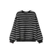 Striped Loose-Fit Sweatshirt